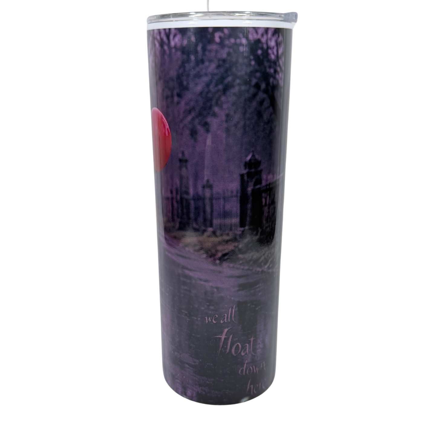 Ice Nine Kills Inspired Tumbler | Georgie Red Balloon Horror Music Cup (20 oz)