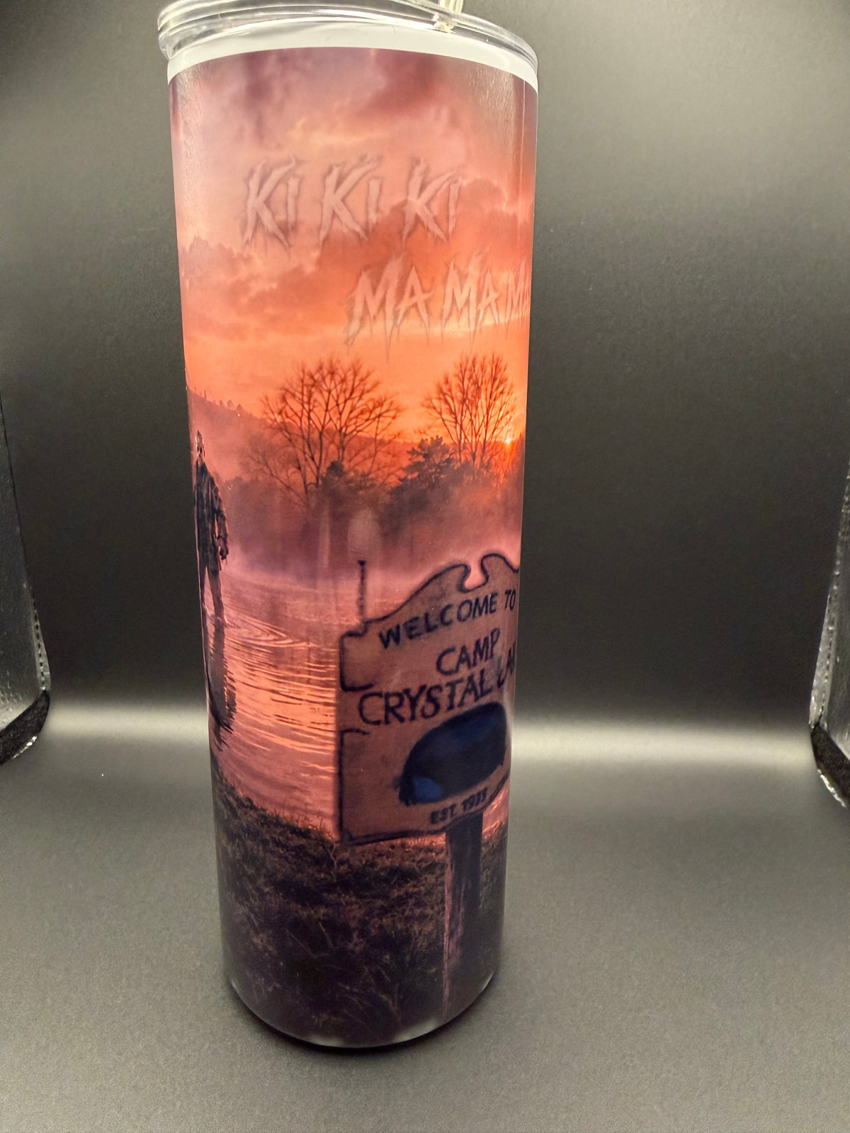 Camp Crystal Lake Tumbler Friday the 13th | Horror Movie Fan Cup (20 oz)