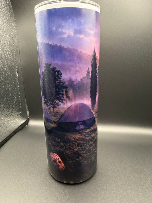 Camp Crystal Lake Tumbler Friday the 13th | Horror Movie Fan Cup (20 oz)