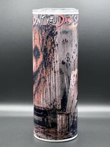 Art the Clown Horror Tumbler | Terrifier Style 20oz Skinny Cup (Full-Wrap Design)