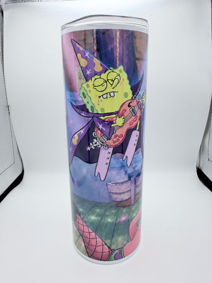 Goofy Goober Rock Tumbler | Cartoon Underwater Concert Cup (20oz)