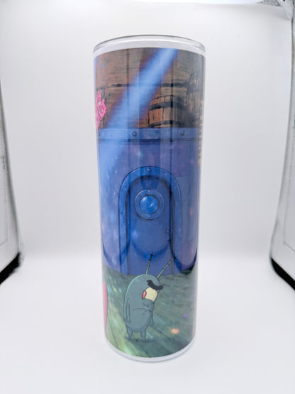 Goofy Goober Rock Tumbler | Cartoon Underwater Concert Cup (20oz)