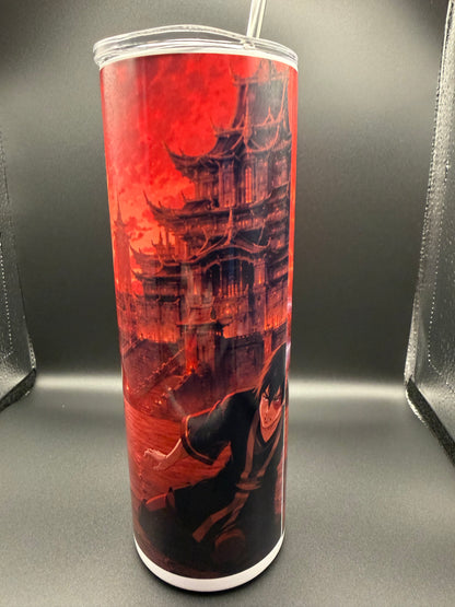 Avatar Aang vs Fire Lord Ozai Tumbler | 20 oz Battle Cup (Fan-Inspired)