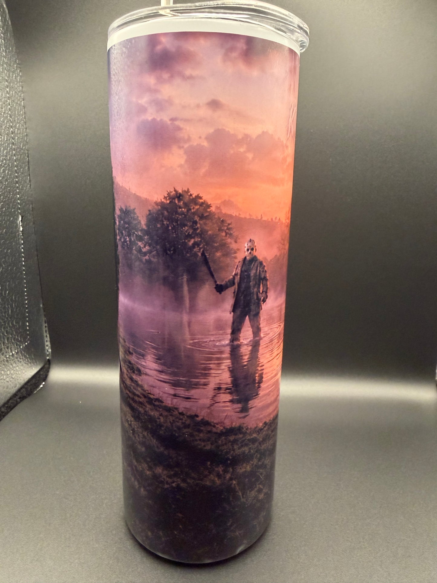 Camp Crystal Lake Tumbler Friday the 13th | Horror Movie Fan Cup (20 oz)